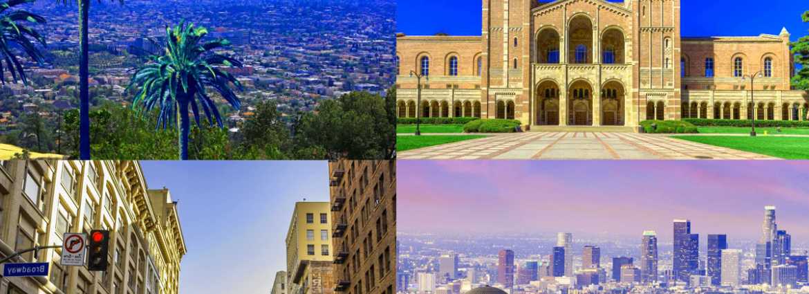 Bus trip to Los Angeles California