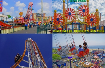 Luna Park in Coney Island in New York