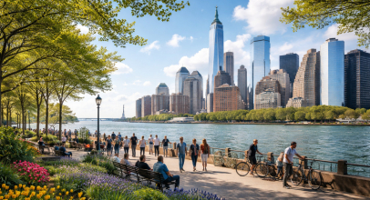 Battery Park in Manhattan, New York City