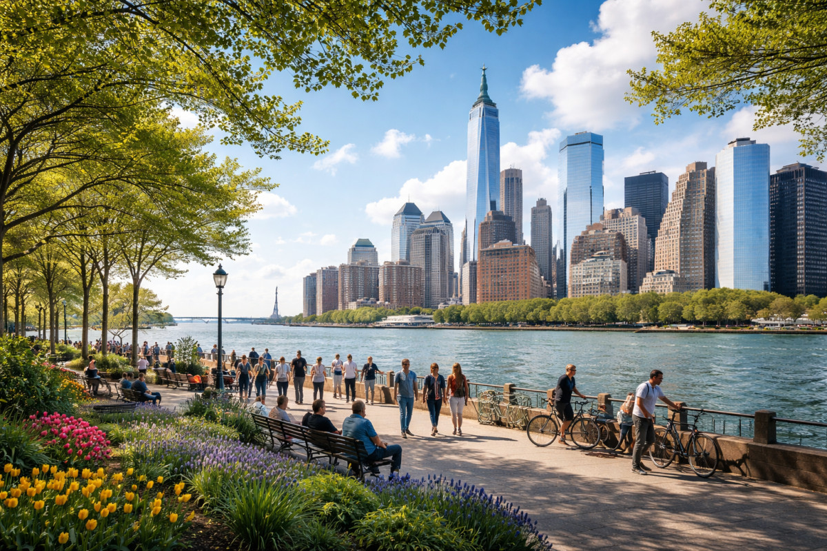 Battery Park in Manhattan, New York City
