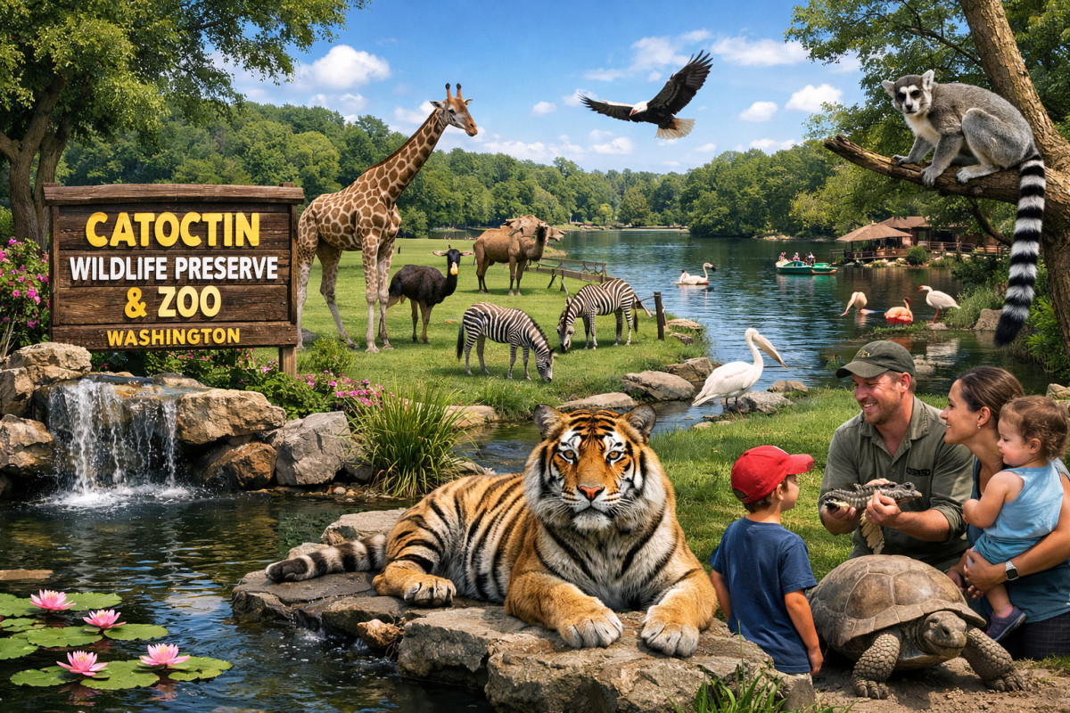 Catoctin Wildlife Preserve and Zoo in Washington