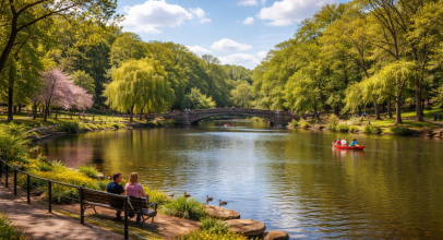 Clove Lakes Park in Staten Island, New York City