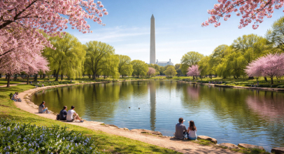 Constitution Gardens in Washington