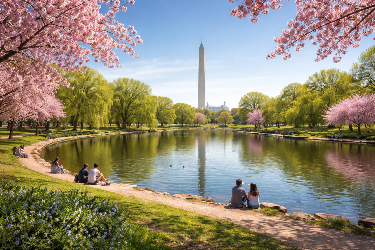 Constitution Gardens in Washington