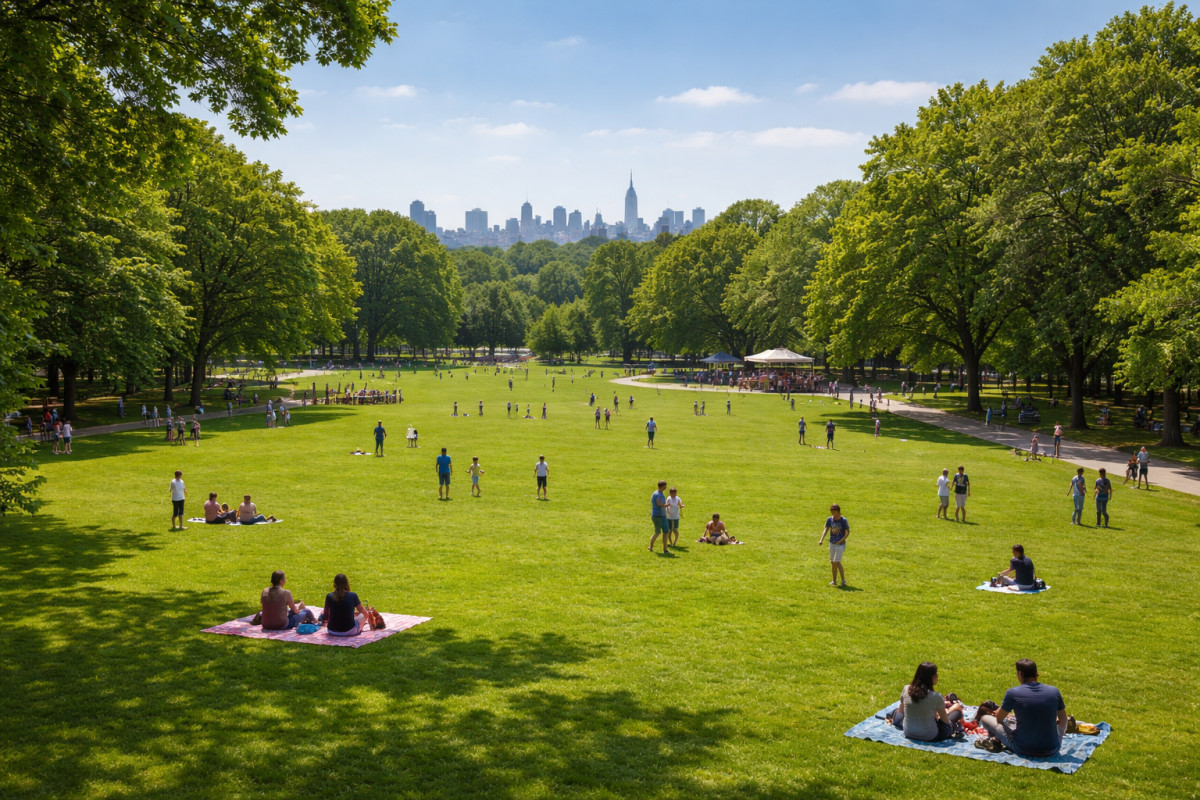 Cunningham Park in Queens, New York City