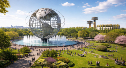 Flushing Meadows–Corona Park in Queens, New York City