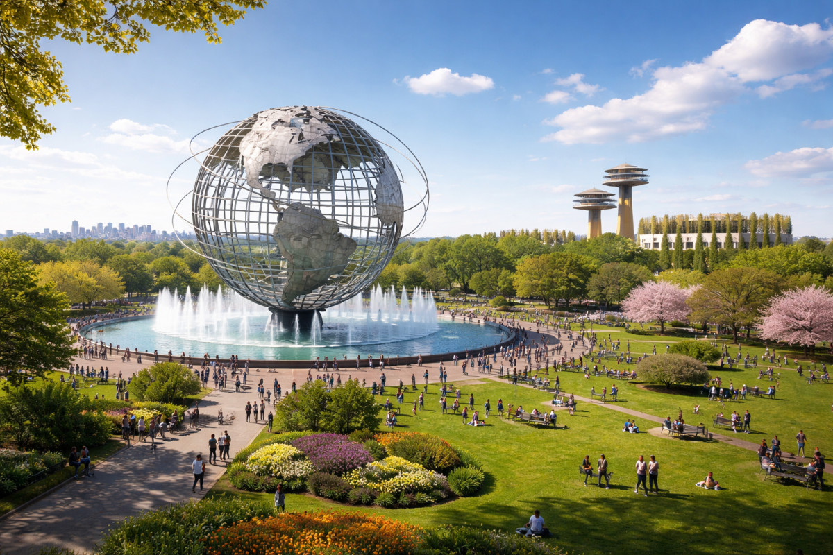 Flushing Meadows–Corona Park in Queens, New York City