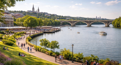 Georgetown Waterfront Park in Washington