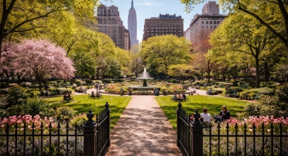Gramercy Park in Manhattan, New York City