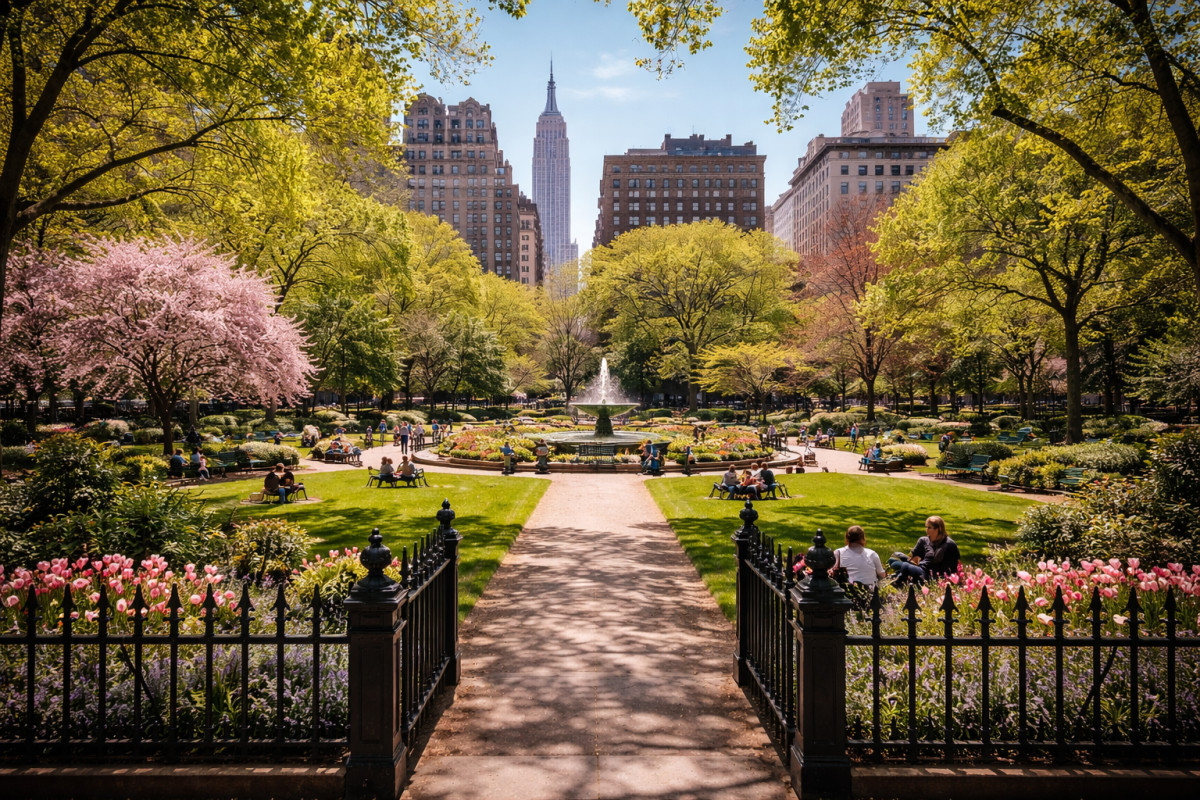 Gramercy Park in Manhattan, New York City