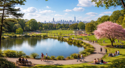 Juniper Valley Park in Queens, New York City