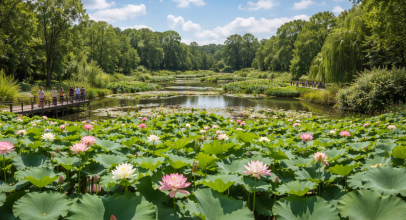 Kenilworth Park & Aquatic Gardens in Washington