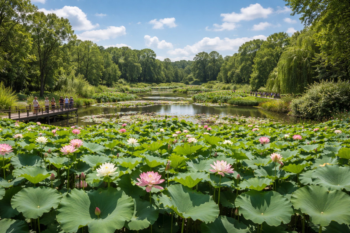 Kenilworth Park & Aquatic Gardens in Washington