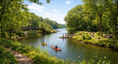 Kingman Island Park in Washington