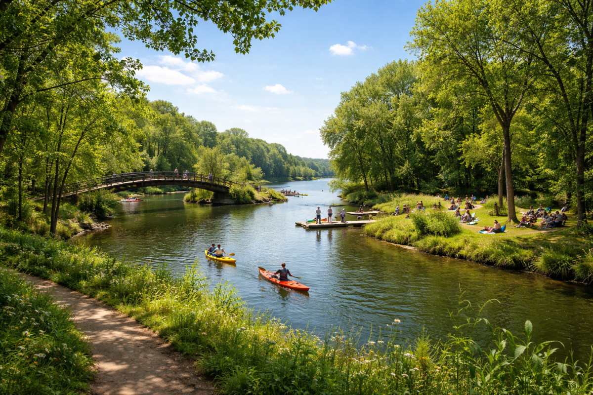 Kingman Island Park in Washington