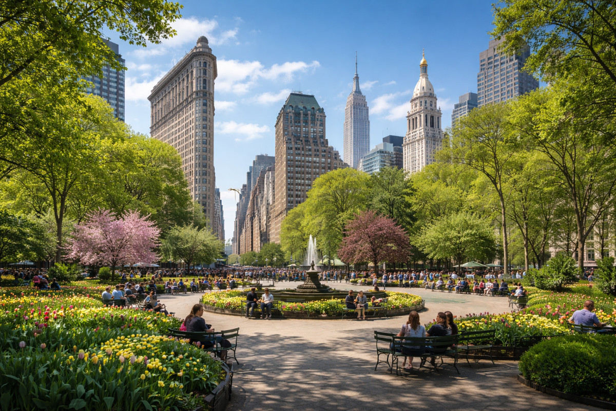 Madison Square Park in Manhattan, New York City