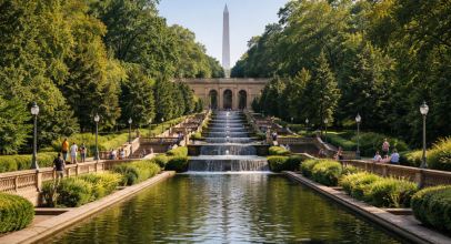 Meridian Hill Park in Washington