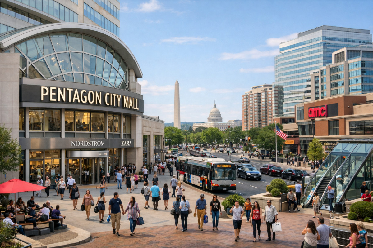 Pentagon City Mall in Washington