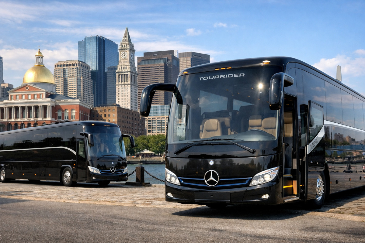 Private Charter Bus Rental in Boston