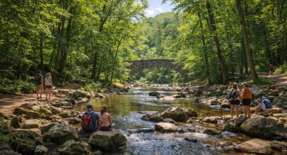 Rock Creek Park in Washington