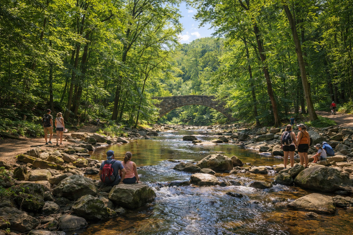 Rock Creek Park in Washington