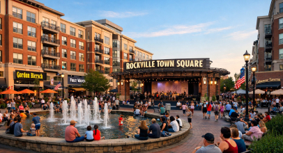 Rockville Town Square in Washington