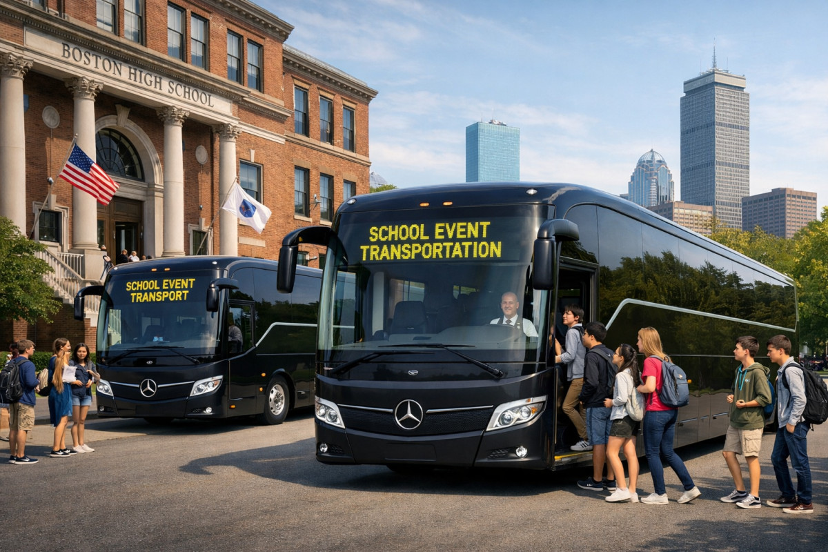 School event transportation services in Boston