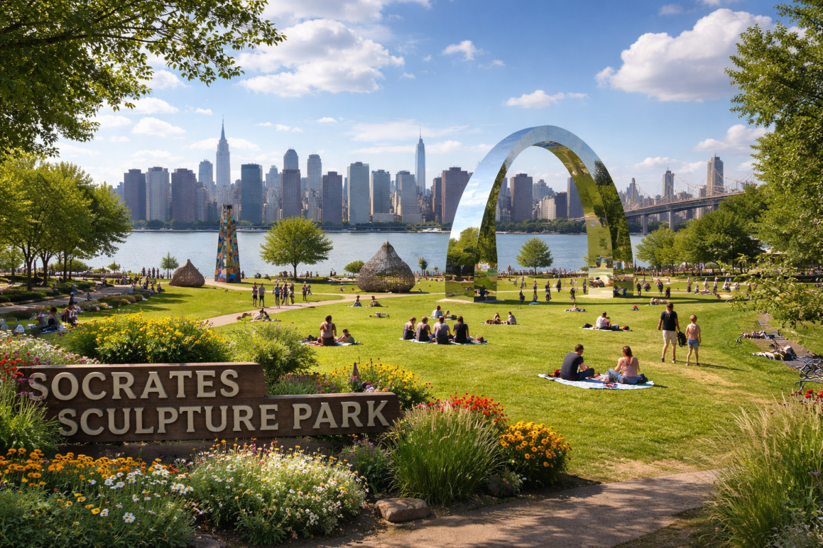 Socrates Sculpture Park in Queens, New York City