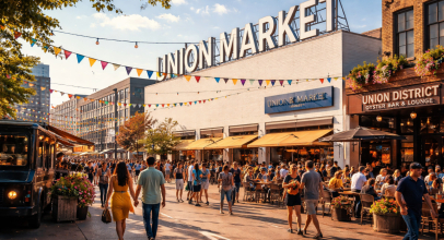 Union Market District in Washington