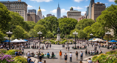 Union Square Park in Manhattan, New York City