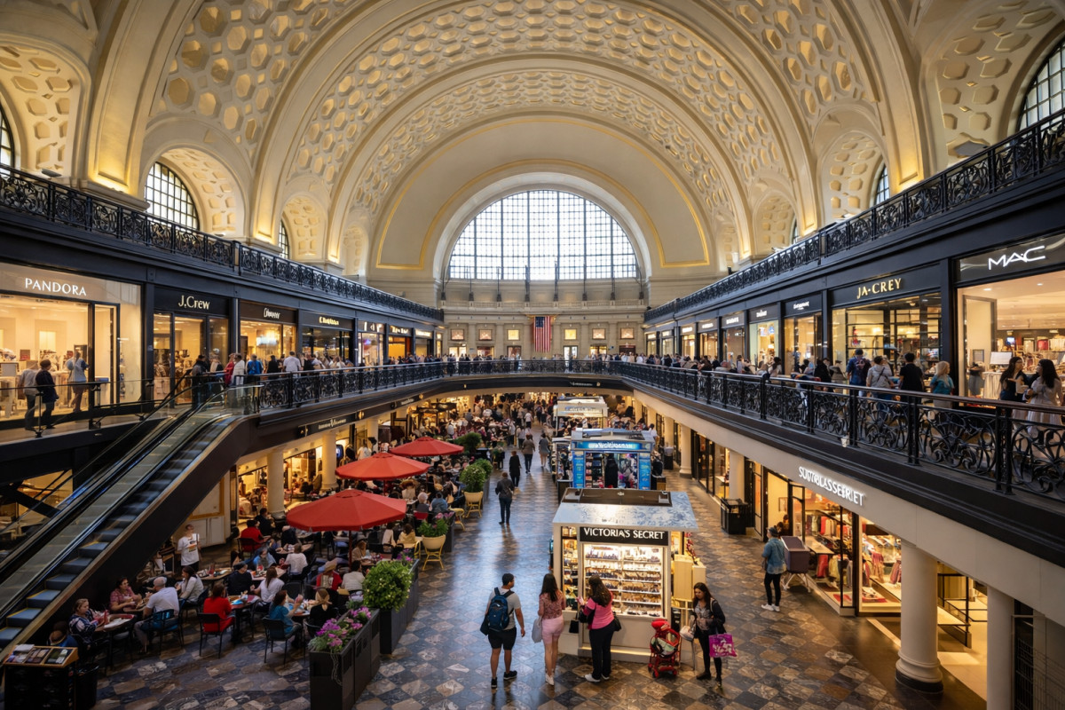 Union Station Shopping Center in Washington