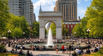 Washington Square Park in Manhattan, New York City