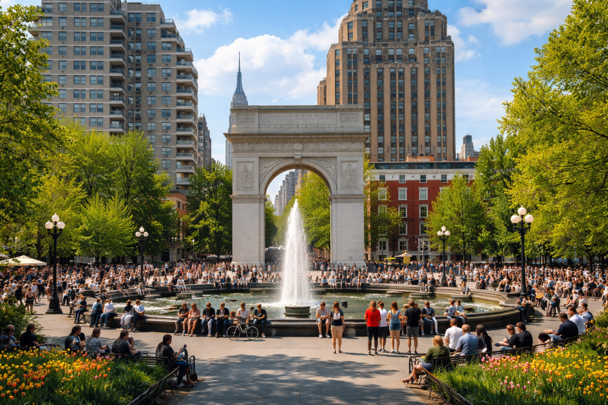 Washington Square Park in Manhattan, New York City