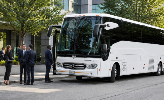 New York charter bus