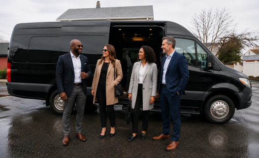 New York charter bus