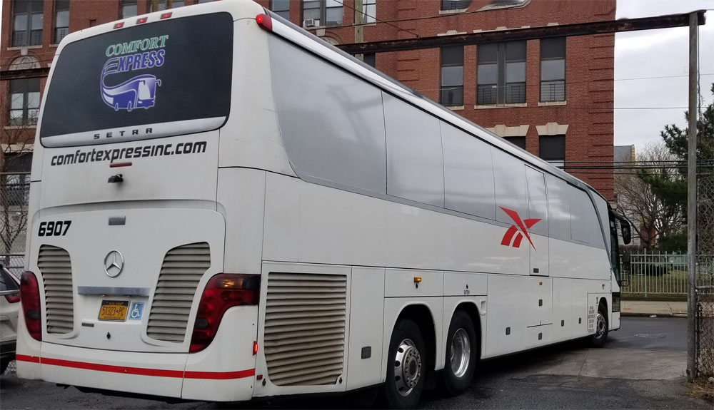 Chartered Bus Rentals NYC