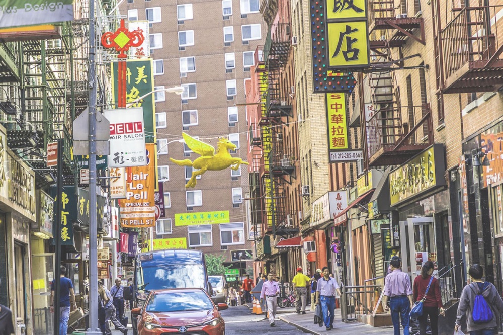 Chinatown located