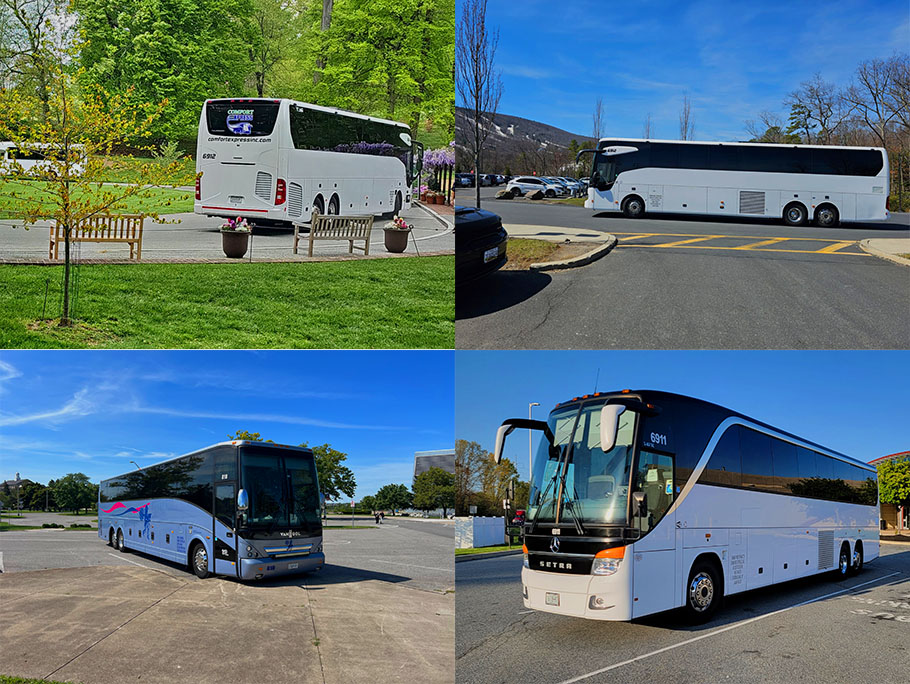 bus rental service in New York City