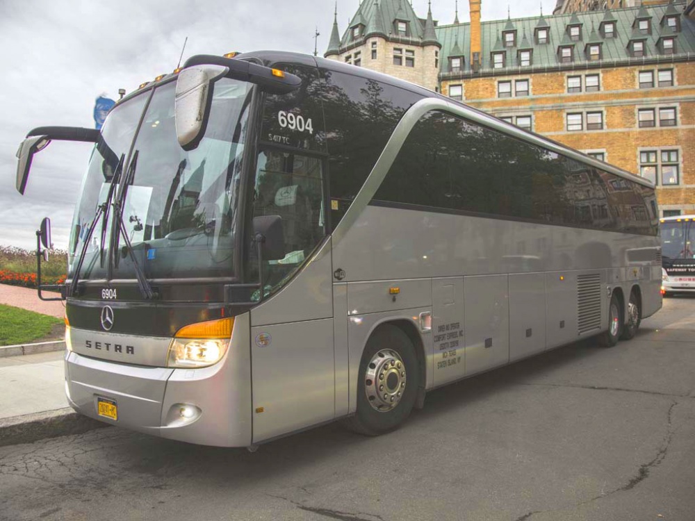 best charter buses