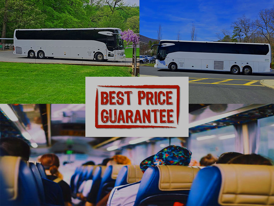 NYC prices chartering a bus