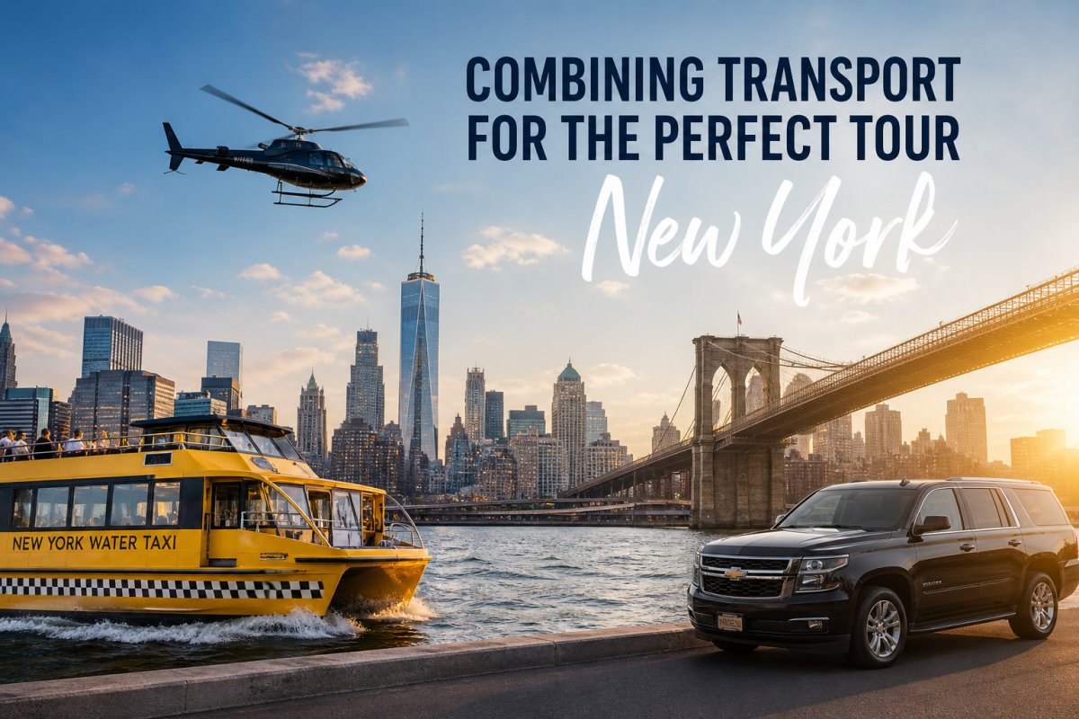 Combining transport for the perfect tour Combining transport for the perfect tour