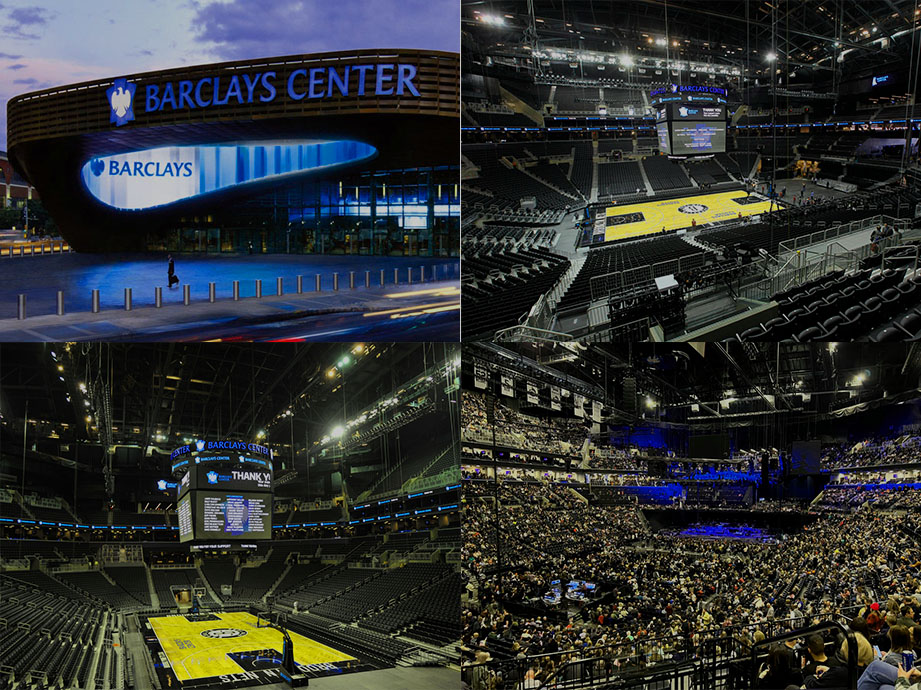 Barclays Center is home to the Brooklyn Nets