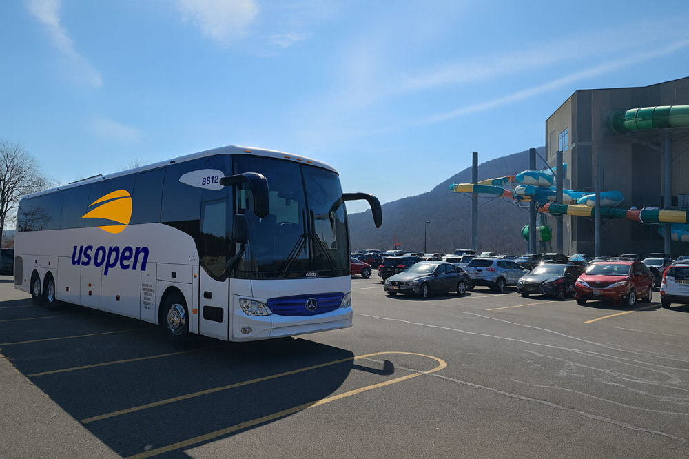 Bus transportation to the US Open